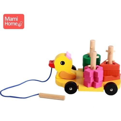 Cartoon Animal Trailer Toddler Toys Baby Dragging Kids Puppy Baby Learn Walk Toy Tractors New Arrival High Qualit Childrens Toy