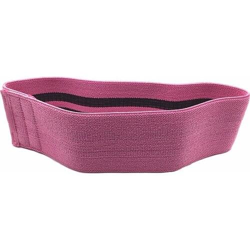Pink cotton fitness strtech band yoga exercise hip circle resistance band