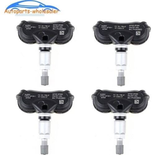 4 PCS New 52933-2F000 529332F000 For Hyundai Accent Kia Rio ACURA Tire Pressure Monitoring System (TPMS)Sensor Car accessories