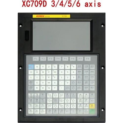 XC709D 3/4/5/6 Axis USB CNC Control System FANUC G-code Support Offline Milling Boring Tapping Drilling Feeding