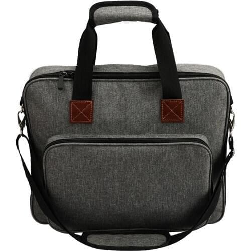 Embroidery Project Bag Sewing Accessories Supplies Storage Organzier Zipper Suicase Needlework Travel Bag for Cross Stitch DIY