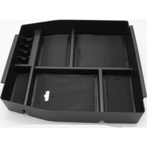Car Interior Armrest Storage Box Holder For Ford F150 F-150 2015 2016 2017