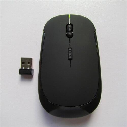 Portable 3 Buttons Lightweight 2.4GHz 1600DPI Easy to Carry Wireless Home/Office Gaming Mouse Computer Accessory