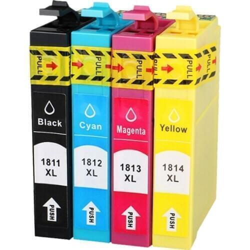 Ink Cartridge for Epson T1811 T1812 T1813 T1814 XP 405WH 30 102 202 205 212 215 225 302 305 312 315 322 325 402 405 412 415 422
