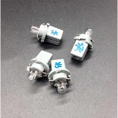 4pcs 12V car instrument bulb T5 for Volkswagen Buick Hyundai verna instrument panel LCD screen lamp bulb cluster