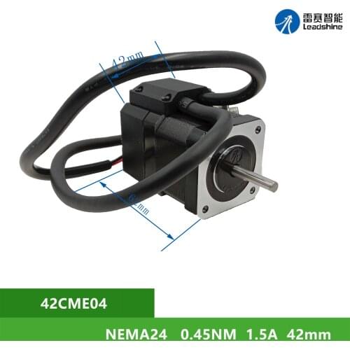 NEMA24 Leadshine 42CME04 0.45Nm 0.5A Closed loop stepper 2 phase Shaft Diameter 5mm