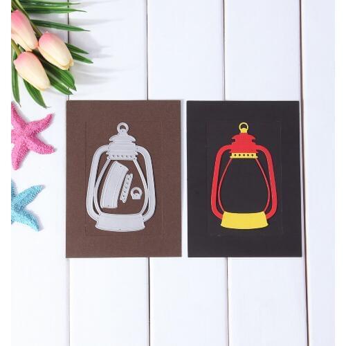 New Lantern Light Metal Cutting Dies Stencils for DIY Scrapbooking Photo Album Paper Cards Decorative Crafts Embossing Die Cuts