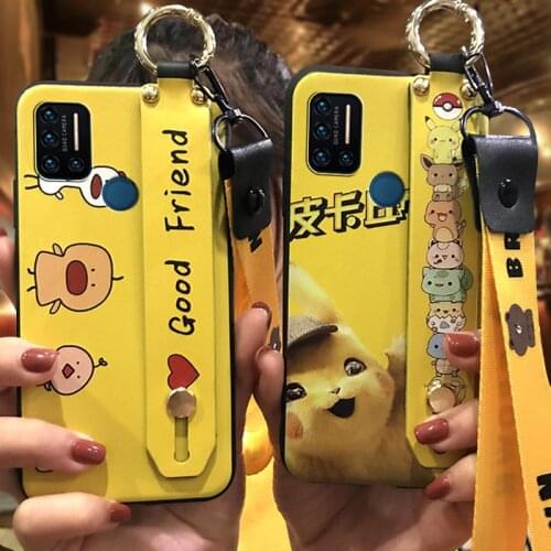 New TPU Phone Case For UMIDIGI A7 Pro Dirt-resistant Lanyard Anti-knock Waterproof For Girls Durable