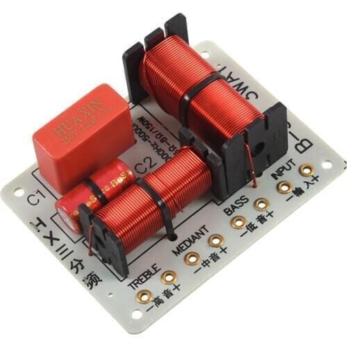 Quickbuying Professional 150W Multi Speaker o Frequency Divider 3 Way Crossover Filters Acoustic Components