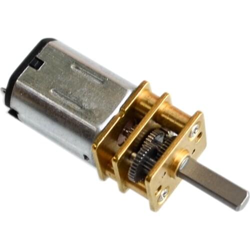 N20 500RPM DC6V Micro DC Geared Motor Powerful Electric Mini Deceleration Gear Reducer Motors Mayitr