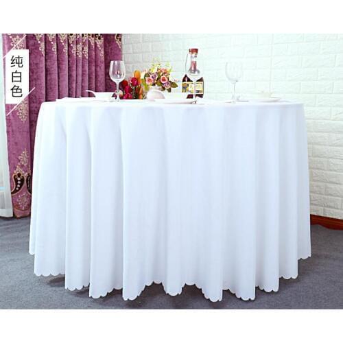 Table cloth Table Cover round for Banquet Wedding Party Decoration Tables Satin Fabric Table Clothing Wedding Tablecloth Home Te