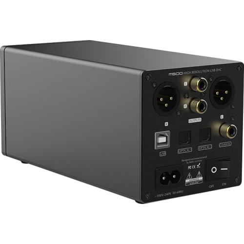 SMSL M500 Player MQA USB DAC Headphone Amplifier ES9038PRO Audio Decoding XMOS XU216 DSD512 32Bit/768Khz USB/OPT/COAX input