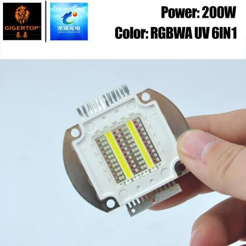 Freeshipping RGBWAP 6IN1 Color COB Led Lamp For Flood Spot Light Waterproof COB Par Cans Bulb 6 Color Leds China Supplier