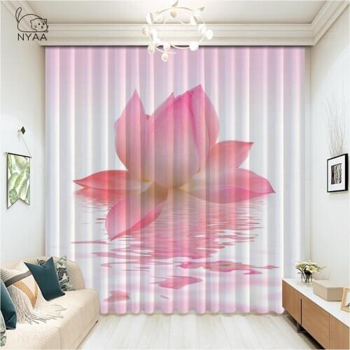 Rurality Fresh Flowers Wall Curtain For Kitchen Window Home Curtains For Bedroom 3D Roman Curtain Curtains For Car Micro Shading