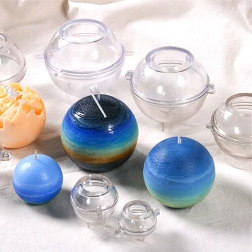 1Pcs Ball candle mould Sphere Round Silicone Mold for Resin Epoxy, Jewelry Making, Candle Wax, Homemade Soap, Bath Bomb