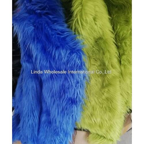 7-8cm pile Plush faux fur fabric,display cloth,Carpet background decoration,cosplay felt fabric