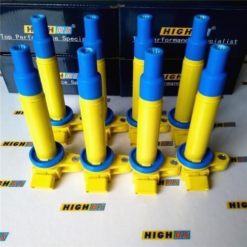 8 Ignition Coils Fit Toyota Lexus GS340 GX470 LS430 LX470 LX570 SC430 4.3L 5.7L 4Runner Land Cruiser Tundra Sequoia 4.7L V8