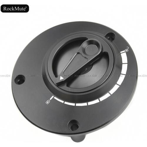 For YAMAHA SUPER TENERE XT1200ZE 2012-2016 Motorcycle Fuel Tank Cap CNC Aluminum Keyless Twist off Nimble Quick Lock Gas Cover