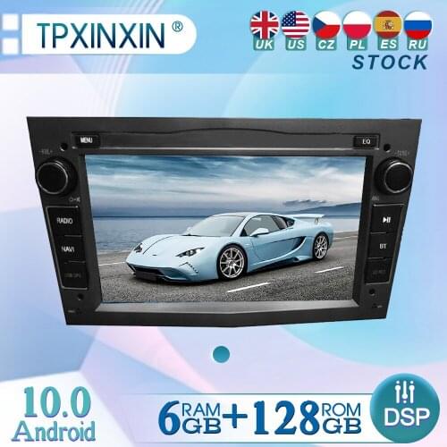 6+128GB For Opel Android 10 Radio Player Car GPS Navigation Head Unit Car Radio with Screen WIFI DSP CARPLAY