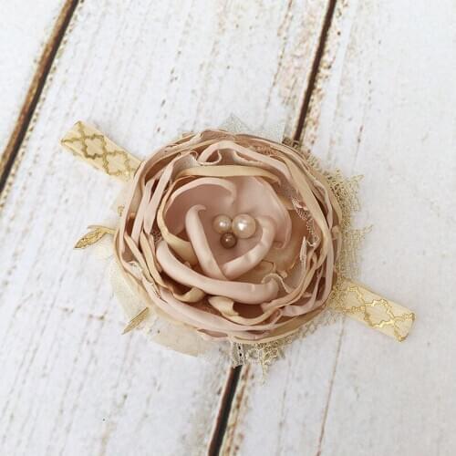 Free Shipping Flower Girl Headband Kids Hair Accessories Photo Prop