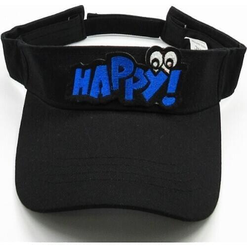 2020 new style happy letter embroidery Visors Baseball Cap Adjustable Snapback cap for men and women 326