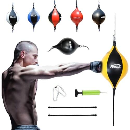 Punching Ball Boxing Bag Inflatable Reflex Speed Balls Fitness Training Speedball Relieve Stress Reaction Fitness with Hookpump