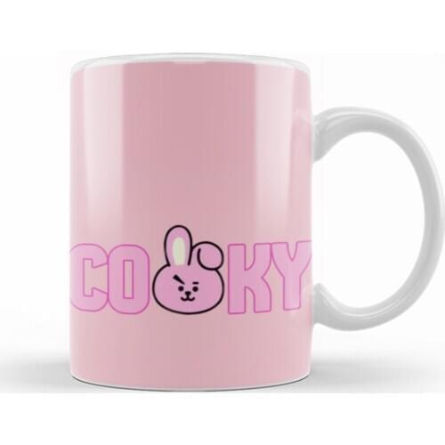 Bt Cooky Bts Mug Cup Porcelain Mug Cup Porcelain Coffee Mugs Tea Cups Hot Drinks Souvenirs