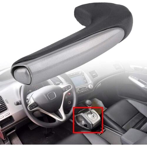 Brake Handle Protector Handbrake Grips Handle Grip Covers Case for Honda Civic 2006 - 2011 47115-SNA-A82ZA