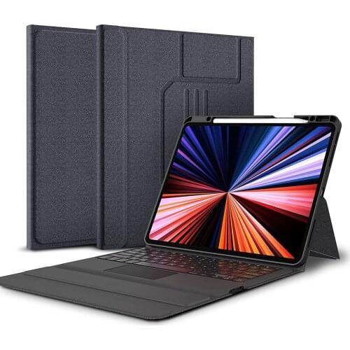 Touchpad Keyboard Case For iPad Pro 12 9 12.9 Case Keyboard For iPad Pro 2021 12"9 2020 2018 With Bluetooth Magic Keyboard