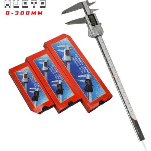 0-300mm 12" IP67 waterproof electronic digital accurate vernier caliper micrometer electronic ruler digital caliper paquimetro