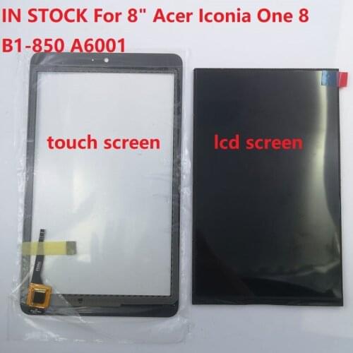 Touch Screen + LCD Display Panel Monitor Module Replacement For 8" Acer Iconia One 8 B1-850 A6001