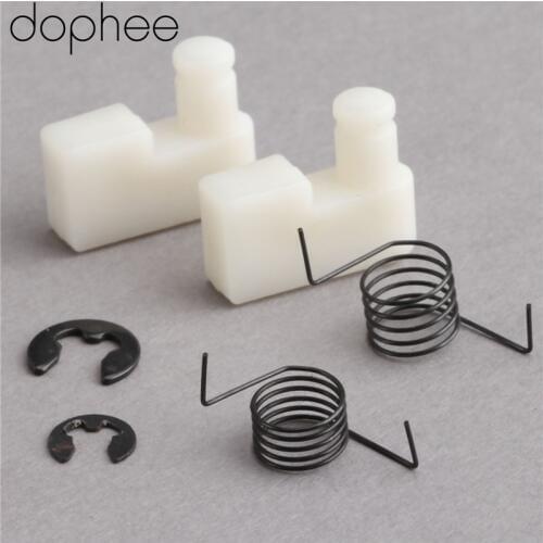 Dophee 6Pcs Tool Parts Chain Saw Flywheel Starter Pawl + Spring + Clip For Zenoah Chainsaw Parts 4500/5200/5800/43CC/45CC