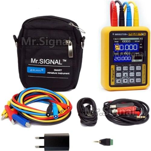 MR9270S+ 4-20MA Signal Generator Calibrate Current Voltage PT100 Thermocouple Pressure Transmitter Logger PID Frequency