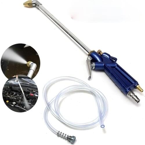 400mm Engine Oil Cleaner Tool Automobile Washer Air Blow Pneumatic Tool with 120cm Hose Machinery Parts Alloy Engine Care
