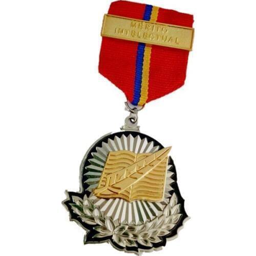 Custom metal medal wholesale factory stamping electroplated zinc alloy medal