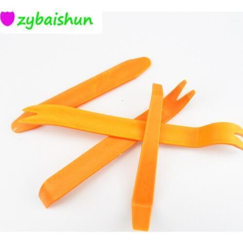 4 pcs / car radio panel door clip cleaning installation repair tool for Mitsubishi/Subaru/Suzuki