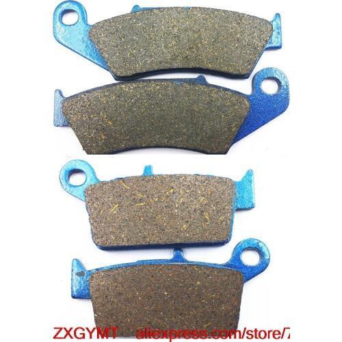 Motorcycle Semi-Metallic Brake Pads Set fit for SUZUKI DR-Z400 DRZ400 DR-Z 400 S /E 2000 & up