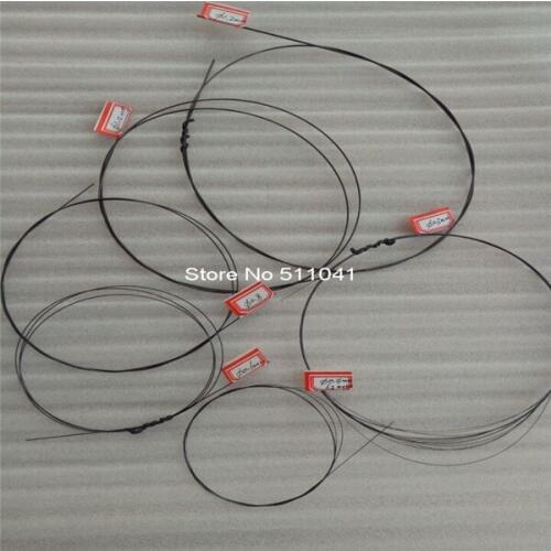 Nitinol wire at the finest diameter 50 micrometer,super elastic niti wire for textile fabric,high breaking strain niti wires