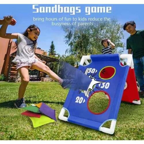 Throw Sandbag Training Throwing Cartoon Throwing Outdoor Fun Sports Games Toy Garden Shooting Creative Toys For Children Gifts