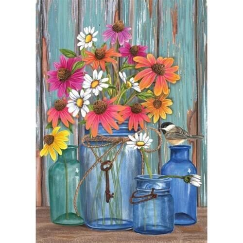 Garden Flag 12.5 x 18 inches Polyester double sided Banner Garden Decoration Colorful Hot Selling Drop Shipping @A