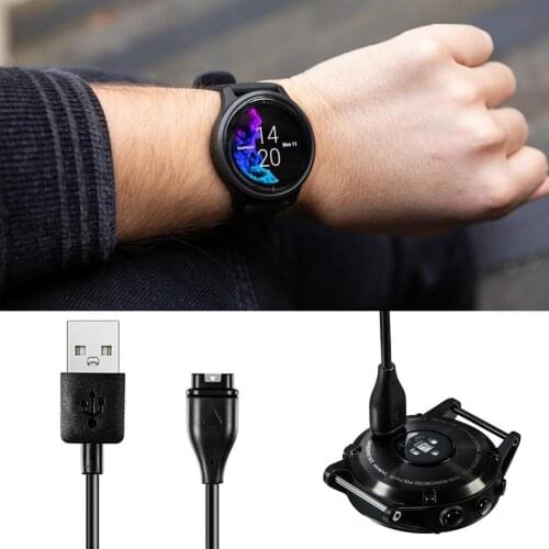 USB Charger Dock For Garmin Fenix 6 6s 6x Magnetic Charging Cable Wire Data Transmission For Venu 2s Watch