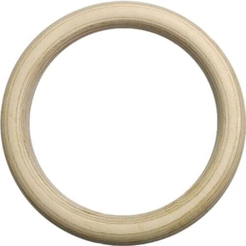 1pcs Gym Rings, Wooden Gymnastic Rings Fitness Heavy Duty Gym Training Ring 77HC