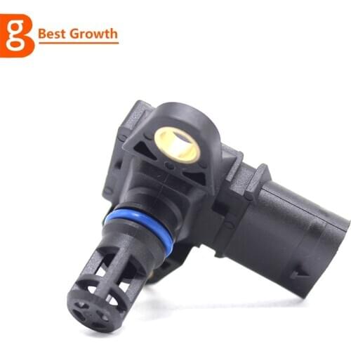 3.5 Bar 4 Pins Manifold Pressure MAP Sensor For BMW 320I 328I 428I 528I M5 M6 X1 X3 Z4 3.0 3.0 4.4 13627843531 5WK96865Z Y195