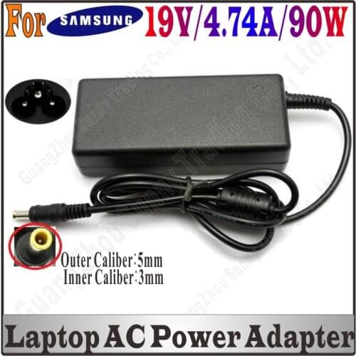 DHLship 19V 4.74A 90W AC Power Adapter Charger For notebook Laptop samsung NBP001324-00R520 R522 R530 R580 R560 AD-9019S SADP-90