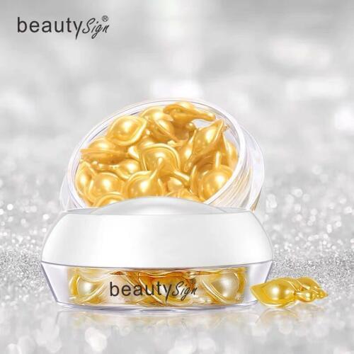 Fullerene C60 Bee venom Antioxidants Eye Serum Capsule 5 Plants Extract Anti Aging Remove Dark Circle Eye Cream 30PCS/box