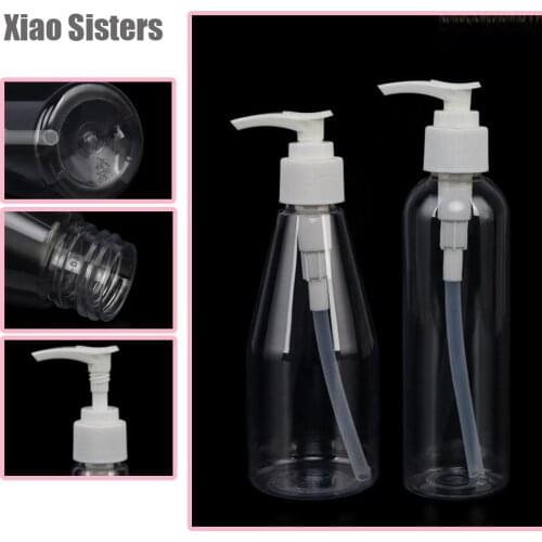 200ML Empty Soap Foam Bottle PET Travel Clear Squeezed Pump Shampoo Water Makeup Face Lotion Liquid Container Cosmetic