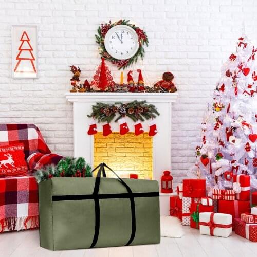 Cover Organize Tools Storage Bag Orgainzer Basket Zipper Box Quilt Warehouse Protect Christmas Tree Dustproof Large Capacity