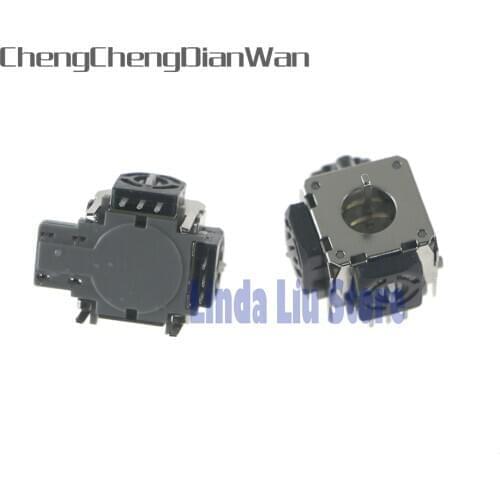ChengChengDianWan For PS2 Controller 3D Analog Joystick Replacement metal for XBOX 360 controller 100pcs/lot