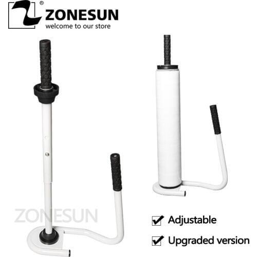 ZONESUN dispensers for stretch film manual pallet-wrapping and bundling