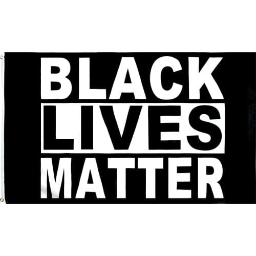 90X150CM Flag Black Lives Matter Flag BLM Peace Protest Outdoor Banner Flag Drop Shipping